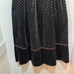 Susan Bristol Vintage Components By  Size 4 Velvet Maxi Skirt Bow 80s Whimsygoth Photo 5
