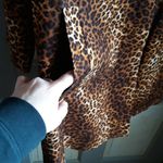Diane's Essentials Leopard Print Blazer Jacket Size M Photo 4