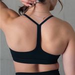 Kill Crew Black Sports Bra with Pink Logo Photo 1