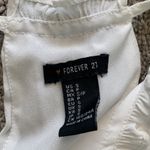 Forever 21  white flowy mini dress Photo 2
