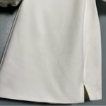 Likely NWT  NYC Statement Sleeve One Shoulder White Bodycon Dress Women’s Size 4 Photo 3