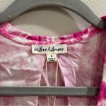 For Love & Lemons  NWT Small Pink Tie Dye Devon Shirt Mini Dress Party Cocktail Photo 3