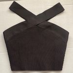 Babaton  Aritzia sculpt criss cross brown tank top Photo 1