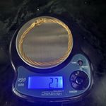 Herringbone twisted 7” 14k gold bracelet Photo 7