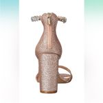 Jewel by Badgley Mischka Louise Ankle Strap Sandal Rose Gold Women’s Size 8 Photo 1