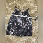 Athleta Supernova Blousy Tankini size 36B/C Black & Grey Photo 7
