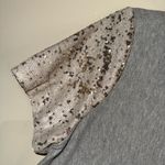 A New Day 🎄 Gray Top with Sequin Sleeves Photo 2