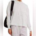 Free People NWOT  Hot Shot Oversized Hoodie ~ White ~ S~ 💟🤍 Photo 5