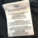 BCBGeneration NWT Black & Grey Striped Lightweight Semi-Sheer Button Up Cardigan Photo 3