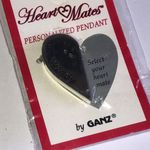 Ganz Personalized Wendy Heart Charm Pendant Silver Photo 2