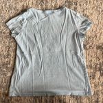 Old Navy Vintage Y2K I Love Dad  Graphic Light Blue Baby Tee Women's Small Photo 3