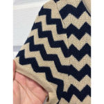 Lilly Pulitzer ‎ Santana Dazzle Stripe Sweater Dress Size Navy And Beige Large Photo 1