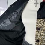 American Vintage Vtg 90s Grandma Cottage Cheetah Floral Patchwork Button Collared Sweater Medium Photo 5