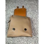 Montana West Women's Small Colorblock Convertible Backpack Beige Tan Photo 5