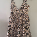 INDIKAH Indikan Beige and Black Patterned Dress Photo 0