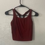 Nike cropped tank with built in bra Photo 0