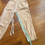 Free People Everyday pull On Linen Pants Dune Combo Size XS Photo 8