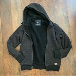 Buffalo David Bitton Sherpa fleece lined zipper hoodie jacket, size M Photo 5