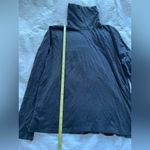 Madewell  black turtleneck long sleeve shirt size large Photo 1
