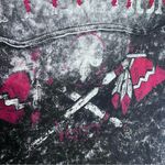 Affliction  Women's Black and Pink Graphic Tee Photo 5