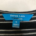 Derek Lam  For Design Nation Black & White Dress Womens S Draped Y2K Casual Mini Photo 3