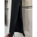 Adidas Womens Sweatpants Climalite Zip Ankle Pockets Sz M Black Active Elastic Photo 2