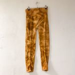 Free People  Good Karma Tie-Dye Leggings in Burnt Topaz Medium Photo 2