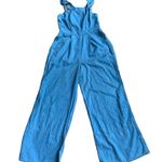 True Craft Wide Leg Denim Cotton Jumpsuit Photo 0