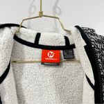 Merrell Transition Sz. Medium Black/White Knit Sherpa Fleece Lined Hooded Jacket Photo 14