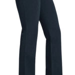 Betabrand  Classic Dress Pant Yoga Pants‎ Straight Leg Navy Blue Medium Petite Photo 0