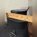 Lucky Brand Black Rubber  Rindah Pull On Ankle Boots 7 rain boots perfect Photo 9