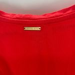 Michael Kors Classic Red Women's Top Photo 5