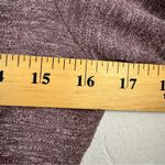 Athleta  Purple Heathered Sweater Dress Womens M Mini Gorpcore Casual Long Sleeve Photo 7