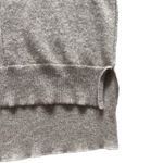 Catherine Malandrino  100% Cashmere Tan Crew Neck Tunic Sweater  NEUTRAL COZY Photo 4