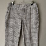 ZARA sz 2 gray plaid slacks pants Photo 1