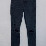 American Eagle Next Level Stretch Distressed Super Hi Rise Jegging Crop Jeans Photo 0