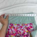 Kate Spade Turquoise Green Pink Floral Capri Leggings Photo 3