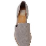 Dolce Vita D’Orsay Flats Kanon Perforated Suede Grey Shoes Size 10 New with Box Photo 3