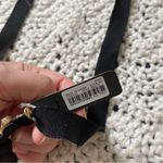 J.Crew  (NWT) Crystal Ribbon Necklace Floral Design Black (One Size) Photo 7