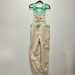 Free People Movement NWT  Morning Meadow Onesie, Oatmilk Combo Tan | Size Small Photo 2