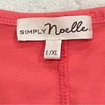 Simply Noelle  Coral A-Line Tunic Top Size L/XL Photo 7