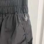 Free People  Movement Shorts Black Way Home Large Athletic Running Wide Waistband Photo 2