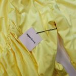 superdown  Ilana Ruched Mini Dress in Neon Yellow XL Photo 6