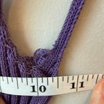 a. roege hove Purple Square Neck Mini Dress Photo 8