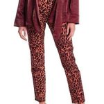 Scotch & Soda NWT  Animal Print Slim Fit Jeans Leopard Print Pants Coral Pink 29 Photo 0
