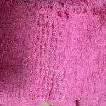 ZARA  Pink Tweed Corset Bralette Cropped Top Size Small Photo 5