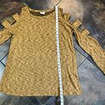 1.4.3. Story by Line Up  Yellow Crew Neck Sweater Sleeve Cutouts Photo 1