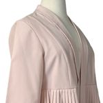 Torrid Women's Blazer Blush Pink Pleated Hem Open Front 3/4 Sleeve Plus Size 1X Photo 6