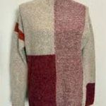 Cyrus  color block funnel neck sweater Photo 0