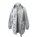 Athletic Works  Gray Camo Camouflage Anorak Utility Windbreaker Coat Jacket Sz S Photo 3